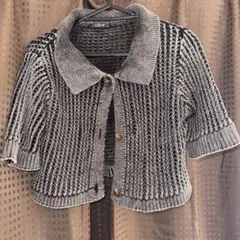 SUREVE 半袖カーディガン グレー系