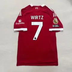 25-26 リバプール ホーム ユニホーム 7番 WIRTZ XL