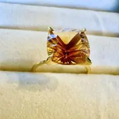 パーセルジュエリー　ポンポネ　リング 極美品　サンゴ　サファイヤ パーセルジュエリー ポンポネ リング 極美品 サンゴ サファイヤ