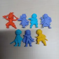 鬼滅の刃　消しゴム 7体セット