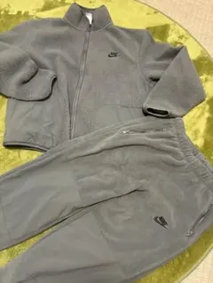 NIKE モコモコセットアップS ダークグレー未使用