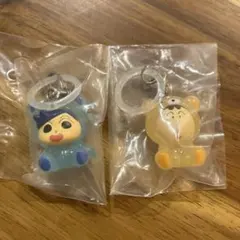 クレヨンしんちゃん めじるしアクセサリー みんなでくまパジャマ2点セット