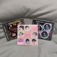 【なにわ男子】HARD WORK 3形態セット