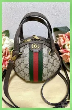 グッチ オフディア GGスプリーム ハンド ショルダー バッグ ボール 美 