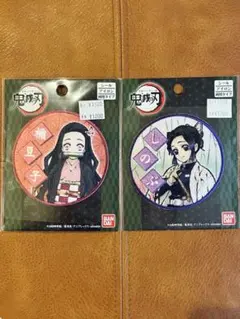 禰豆子　胡蝶しのぶ　ワッペン　アイロンシール　鬼滅の刃