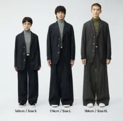 beautiful people GU セットアップ　XLサイズ