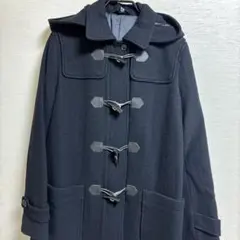 KUMIKYOKU ネイビー ダッフルコート TLL