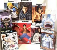 【新品】ワンピース　フィギュア　９点　まとめ売り