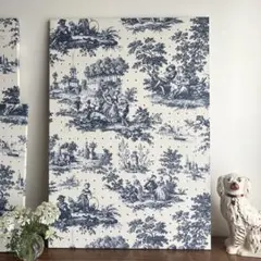 オランダ タイル 風景画 風車 壁掛け ハンドペイント デルフトブルー