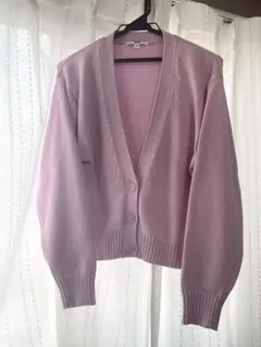 お値下げ！UNIQLO ピンクカーディガン　美品
