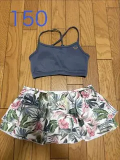 【美品】ロキシー水着 バックストラップ　150