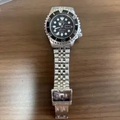 ★レア 未使用 90s CITIZEN OXY クロノグラフ 腕時計 電池交換済 CITIZEN OXY SpaceJack 0510-L16631 - トケイノヲト