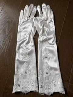ウエディンググローブ ロング丈