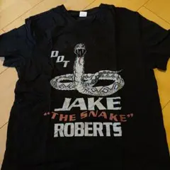 ジェイク・ザ・スネーク・ロバーツ Tシャツ Mサイズ ブラック