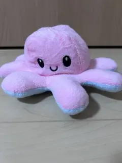 ぬいぐるみ　ピンク　タコ カプセルトイ11月の新製品 「うるるんアクアリウム タコちゅっ