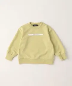 コムサイズム　ロゴプリントトレーナー