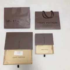 ルイヴィトン 紙袋×2 空箱(引き出し付き)×2  4点セット　ショッパー