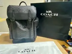 美品 COACH メンズ　 リュック 黒 正規品