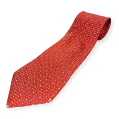 Salvatore Ferragamo 赤 シルク ネクタイ