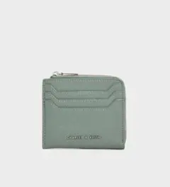CHARLES & KEITH グリーン コンパクト財布