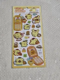 ■平成ハッピーフォンステッカー　ポムポムプリン