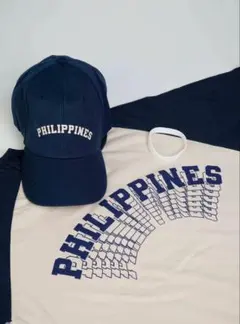 Tシャツ2枚と帽子2つセット　ペアルック