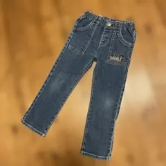 DOUBLE B デニムブルー 長ズボン　ミキハウス パンツ　100
