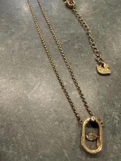 ゴールド ネックレス Swarovski