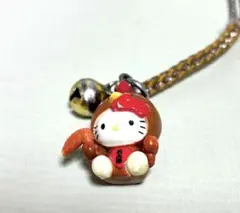 【レア】愛知名古屋限定 ウマイもんバージョン 手羽先キティ 根付けストラップ