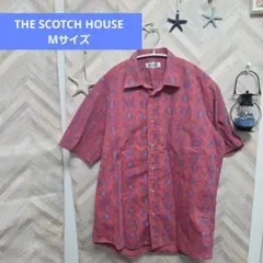 THE SCOTCH HOUSE アロハシャツ Mサイズ レッド系のサムネイル