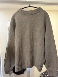 【美品】UNIQLO U ベージュニット