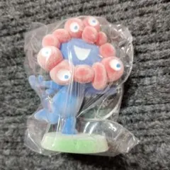 EXPO2025ミャクミャク　フロッキーフィギュア　バランスポーズ　ガチャガチャ