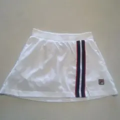 FILA ホワイト テニススカート