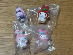 マイメロディ　ガシャポンセット　4点