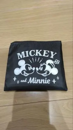 ミッキー　ミニー　折りたたみエコバッグ　軽量