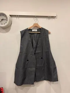 chocol raffine robe ストライプ柄 ベスト