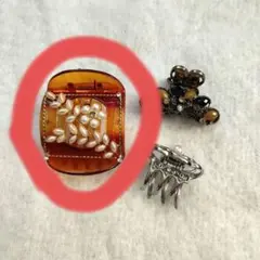 専用です★左側のヘアクリップのみ 洋装和装着物パールキラキラビジュー