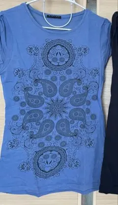 【SISLEY】Tシャツ　ブルーのサムネイル