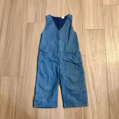 petit main デニムサロペット90