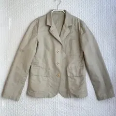 マーガレットハウエル 綿麻 ジャケット サイズⅡ コットンリネン