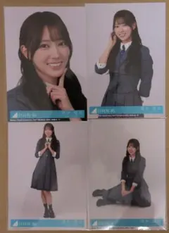 日向坂46 清水理央 封入生写真 コンプ お願いバッハ！