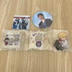 【24時間以内発送】WHITEJAM 缶バッジ アクリル ステッカー 5点セット