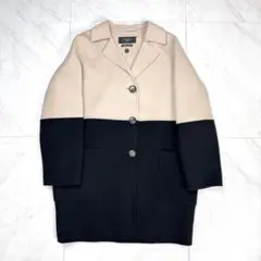 マックスマーラ クチートアマーノ ダブルフェイスコート ロングコート 美品【マックスマーラ】maxmara クチートアマーノ ロングコート
