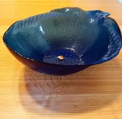 フランスのブランドarcoroc·アルコロック·魚青色ガラスボール·食器