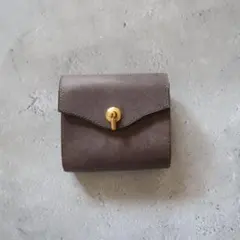 即納品】オコシ金具の三つ折り財布 マルゴー フルハンドメイド - メルカリ