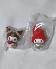 サンリオ　クロミ(チョコレートドール)&マイメロディ(バルーンフィギュア)
