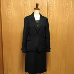 組曲　スカートスーツ　フォーマル　ストライプ