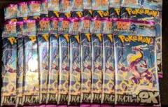 ポケモンカード　バイオレットex　バラパック22パックまとめ売り