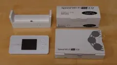 Speed Wi-Fi 5G X12 美品 純正クレードル付 動作良好 5G対応のサムネイル