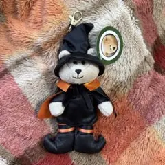 スターバックス ベアリスタ ハロウィン ぬいぐるみ キーチェーン　魔女